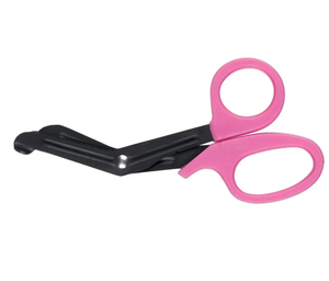 Tijeras de vendaje con mango de plástico Rosa Tijeras de lona de enfermera Tijeras de corte con mango de plástico de acero inoxidable alemán - Product Image 6