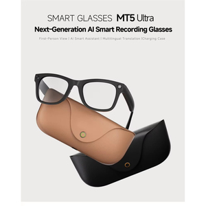 Lunettes intelligentes MT5 Ultra avec double caméra 1080P, assistant IA, étanches IPX-4, charge magnétique - Product Image 5