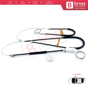 ชุดซ่อมมอเตอร์กระจกไฟฟ้า BWR5382 ประตูขวา สำหรับรถยนต์ Megane MK3 CC EZ0/1 ปี 2010-2015 แบบ 2 ประตู รุ่น 807200015R - Product Image 5