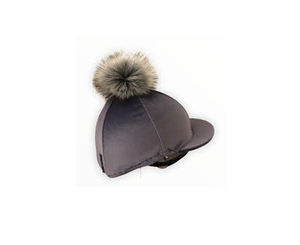 Gorro con pompón impresionante, gorro de alta calidad, ropa ecuestre, producto de seda - Product Image 3