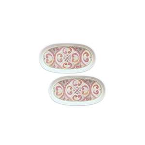 Dolce Vita Service Set de 2 plats et assiettes ovales 21 cm - Product Image 1