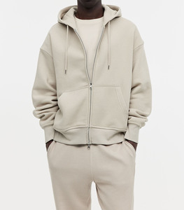 Sweat à capuche personnalisé en coton imprimé de haute qualité sweats à logo personnalisé hommes 260G surdimensionné grande taille sweats à capuche pour hommes - Product Image 1