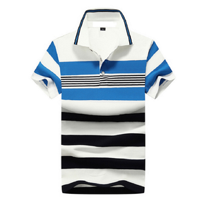 Vente en gros OEM Polo Logo personnalisé grande taille couleur contraste Golf t-shirts coton Sport manches courtes Polo pour hommes - Product Image 3