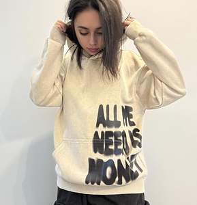 Sudadera colorida Hip Hop con estampado de letras Sudadera con capucha de gran tamaño Casual Baggy Harajuku Gothic Pullover Hoodie - Product Image 5