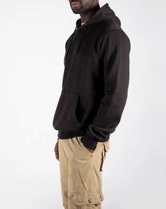 OEM personnalisé 2025 hiver tendance coton lourd hommes sweat à capuche qualité polaire surdimensionné avec impression de logo en relief - Product Image 2