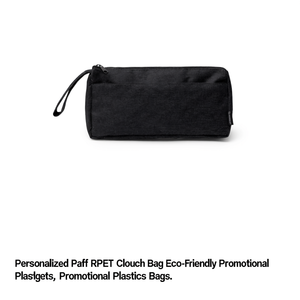 Borsa Clutch Personalizzata in RPET, Gadget Promozionale Ecologico in Plastica - Product Image 3
