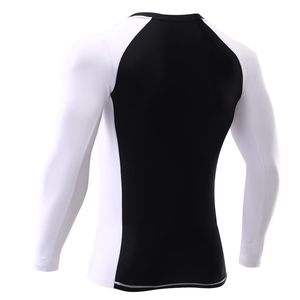 Durable Rashguard Men Women Compression <b>Shirt</b> Gym Training MMA Jiujitsu Grappling Surfing Fitness Quick Dry Sports Top - Product Image 5