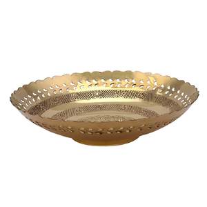 Cuencos de latón Cuencos de frutas Tamaño múltiple disponible Compre diseños decorativos de lujo Cuenco de frutas de mesa. - Product Image 2