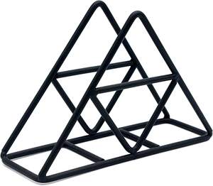 Servilletero triangular de Metal hecho a mano, encimera para boda, hogar, Hotel, restaurante, oficina, Bar, vajilla, caja de pañuelos, venta al por mayor - Product Image 1