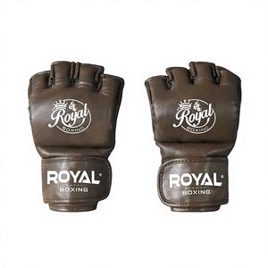 Nuevos Guantes de Piel Sintética PU Duraderos para Entrenamiento de Artes Marciales Mixtas (MMA) y Boxeo - Product Image 1