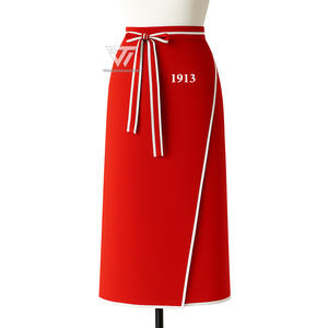 Wholesale Greek Delta | Sigma | Theta DST Sorority Clothing Embroidered Bow-Tie <b>Skirt</b> | Elegant Formal <b>Skirt</b> - Product Image 1