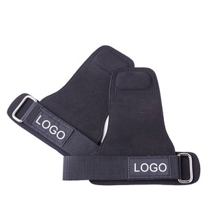 Weightlifting Training Hand Grips Leather Custom Logo Weightlifting Gymnastic Grips - Product Image 1