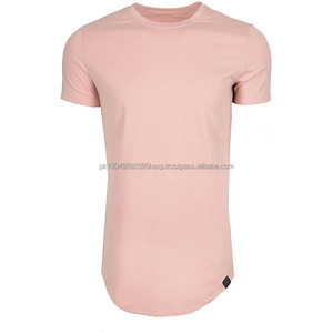T-shirts ajustés pour hommes en gros T-shirt long coupe goutte Workout Gym Sporting Running Sweat-Wicking Tshits - Product Image 5