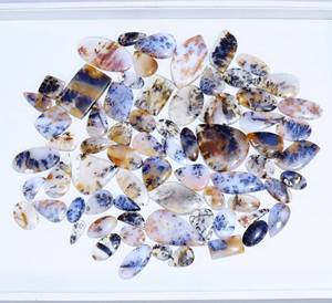 อัญมณีธรรมชาติสำหรับเครื่องประดับอัญมณีธรรมชาติ Dendrite โอปอล cabochons อัญมณีหลวม Dendrite โอปอลราคาโรงงานจากอินเดีย - Product Image 5