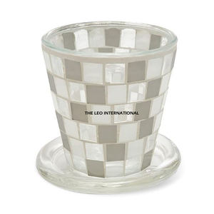 Meilleur choix d'accessoires de salle de bain en acier inoxydable produits biologiques de luxe porte-brosse rond nacre Accents pour la maison - Product Image 6