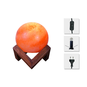 Lámpara de noche de estilo Amor de cristal de sal de roca del Himalaya respetuosa con el medio ambiente de alta calidad tallada a mano para decoración del hogar de alta calidad - Product Image 4