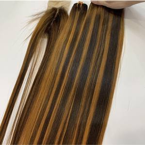Ietnamese-extensiones de cabello humano, 100% - Product Image 1