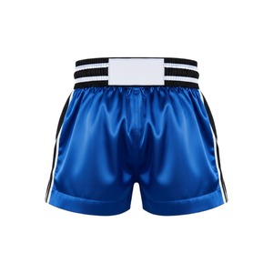 Pantalones Cortos de Muay Thai MMA de Nuevo Estilo, Logotipo Personalizado, Elásticos, Duraderos, de Satén, para Competencia Profesional - Product Image 2