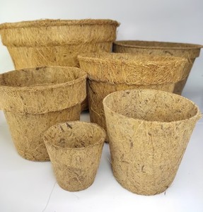 Pot écologique en fibre de coco-Pot en fibre de coco avec de nombreuses tailles et formes en gros - Product Image 4