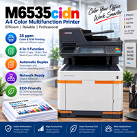 Imprimante multifonction couleur A4 d'occasion M6535cidn, 35 ppm, recto-verso, réseau, copieur, scanner, fax, machine de bureau, Chine