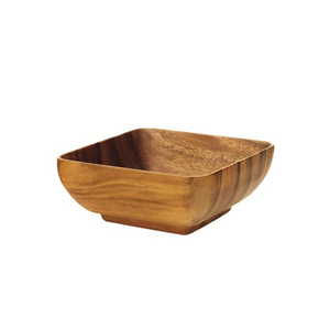 Ensemble de bols de service en bois, couverts de fruits secs, bol rond pour serveur de salade, vaisselle, bols de service en bois naturel à prix de vente entiers - Product Image 1