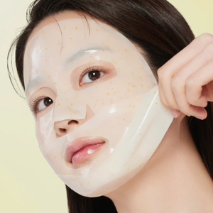 Feuille de masque de gel hydratant apaisant et éclaircissant avec logo de marque privée OEM ODM Acide hyaluronique coréen à la vitamine C et au collagène 5 pièces - Product Image 5