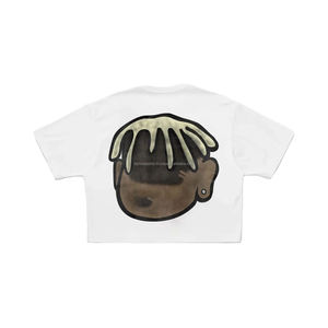 T-shirt ample personnalisé pour homme, style streetwear estival, 100 % coton/fibre de bambou, impression numérique, respirant, séchage rapide - Product Image 2