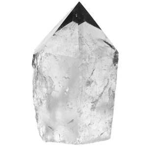 หินฐานตัดจุดคริสตัลใสธรรมชาติวัสดุหินหยาบขัดเงาคุณภาพสูงจุดหินดิบสําหรับการรักษาขายส่ง - Product Image 6