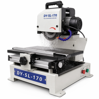 Machine automatique de chanfreinage de carreaux DY-SL-170, découpe à l'eau, cinquième génération, module de rainurage et de chanfreinage haute précision, meuleuse d'angle