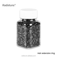 Kit d'outils pour extensions de cheveux, aiguilles à crochet, crochets pour perruques, machines à enfiler des perles, crochet à cheveux pour extensions de cheveux humains à anneaux nano