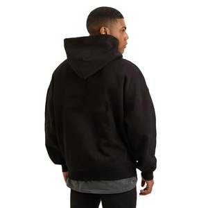 Sudadera con capucha y sudaderas de talla grande holgada personalizada bordada de invierno de algodón 100% para hombre de alta calidad - Product Image 2