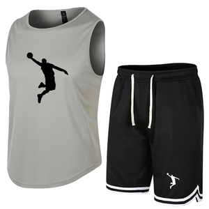 Ensemble d'uniformes de maillots de basket-ball simples respirants pour hommes, avec la conception de maillots de basket-ball personnalisés - Product Image 5