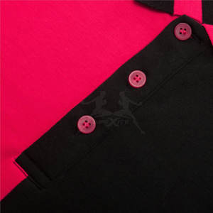 Polo de moda para hombre con cuello elegante y material de mezcla de algodón suave Polo de manga corta para hombre - Product Image 6