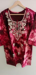 เสื้อกล้ามลายเคอร์ติลำลองสำหรับผู้หญิงเสื้อกล้ามพิมพ์ลายเรขาคณิตเคอร์ติสีชมพูกุหลาบสำหรับฤดูใบไม้ผลิและฤดูใบไม้ร่วง - Product Image 3