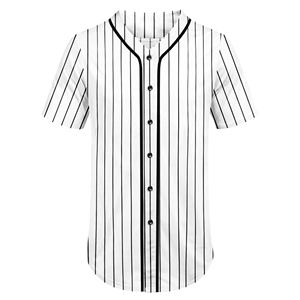 Wholesale Custom 98% Polyester 2% Spandex Breathable Quick Dry Moisture Wicking Lightweight Men's Short Sleeve Baseball Jersey - Product Image 2