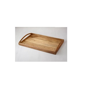 Table à thé en bois antique plateau de service plateau en bois grande taille Restaurant plateau de service produit fait à la main qualité chaude - Product Image 6