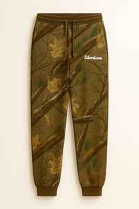Respirant pas cher prix hommes Camouflage pleine fermeture éclair ensemble de survêtement lourd | 280gsm coton à capuche costume - Product Image 3