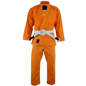Uniforme de Taekwondo de Judo con tejido de perlas para Artes Marciales Jiu Jitsu Gi con bordado de cuentas Uniformes de técnicas lavadas - Product Image 2