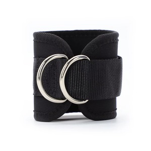 Wholesale OEM Neoprene Padded Ankle Straps for Cable <b>Machine</b> Adjustable Ankle Cuffs Reinforced 3 D Ring for Leg <b>Glute</b> - Product Image 2