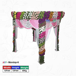 มณฑปเฉลิมฉลองดอกไม้รุ้งประดิษฐ์ - Product Image 2
