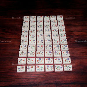 High Quality Marble Jewellery Box with <b>MOP</b> Work Customizable Options-Indian Exporter's <b>Sale</b> - Product Image 1