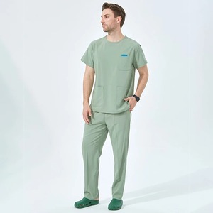 Médecin Infirmière Chirurgical Workwear Medical Scrubs Uniformes Femmes Hommes Jogger Set Hôpital Accessoires Salle D'opération Prix De Gros - Product Image 6