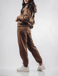 Conjunto Deportivo de 2 Piezas para Mujer, con Cierre Corto, 100% Poliéster, para Invierno, con Logotipo Personalizado, Venta al Por Mayor - Product Image 2