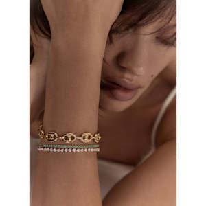 Rachel Three-Prong Diamond Tennis Bracelet Fashionable Jewelry Accessory - Product Image 4