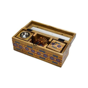 Traditional Arabic Style Wooden Mubkhar Burner for <b>Oud</b> and <b>Bakhoor</b> Perfect for Meditation and Home Ambience by Tradebyd - Product Image 5