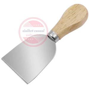 Juego de cuchillos para queso de acero inoxidable con mango de madera - Product Image 5