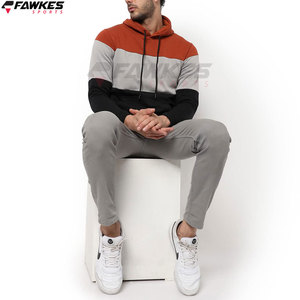 Sweat à capuche nouveau pull à capuche mode multicolore logo personnalisé hommes amples pull vintage polaire poche hommes sweat à capuche vente en gros - Product Image 4