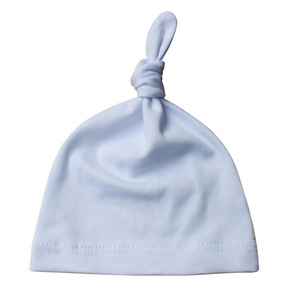 Vente chaude bébé chapeau 0-6M noué nouveau-né chapeau bonnet pour bébé garçons filles jacquard - Product Image 5