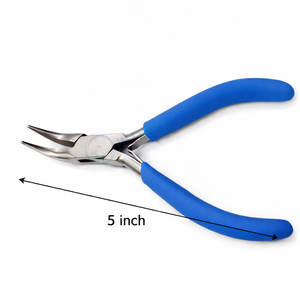 Alicates de Punta Curva de Alto Rendimiento para Joyería, Herramienta de Precisión para la Elaboración de Joyería Fina, Acero Inoxidable de Calidad - Product Image 2