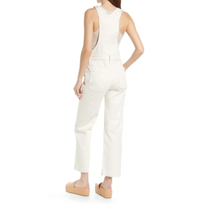 New Autumn Street Style Denim Casual <b>Jumpsuit</b> for Women Custom Label Denim <b>Jumpsuit</b> - Product Image 2
